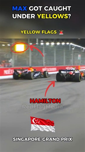 Max Overtook Lewis Under Yellow Flags… Then Gave It Back 👀