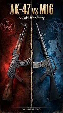 AK-47 vs M16 — A Cold War Story in 2 Minutes