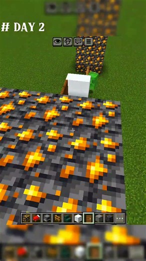 #minecraft mein survival series with 365 din ka #day2 house Bild banane ka challenge.....