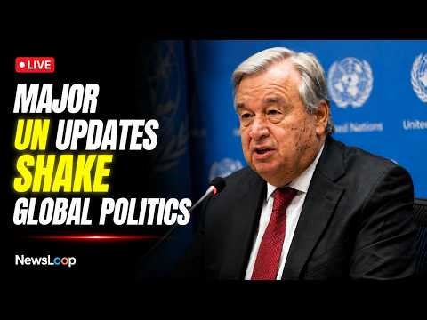 🔴 LIVE | United Nations Briefing Addresses Escalating Global Crises And Security Concerns
