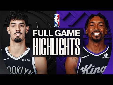 NETS at KINGS | FULL GAME HIGHLIGHTS | March 22, 2026