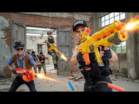 Nerf Gun War : Hero SEAL X Confronts Phantom Legion Crime Boss With Epic Nerf Guns Showdown