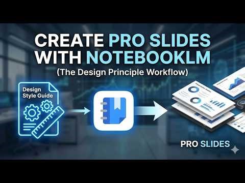 Create Pro Slides with NotebookLM (The Design Principle Workflow)