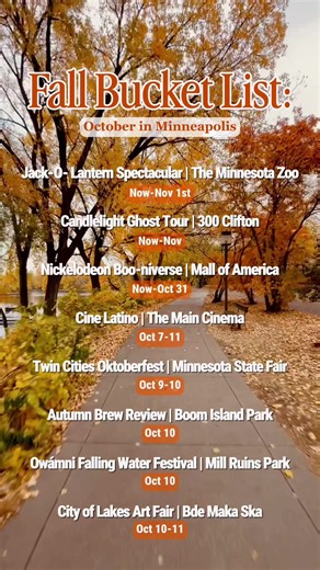 Minneapolis spooky fall events and haunted happenings