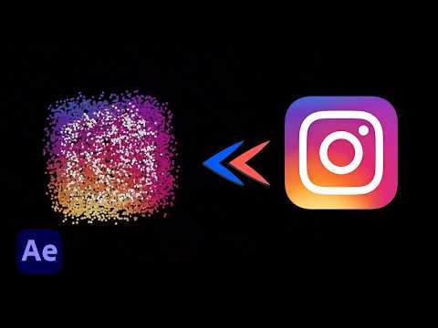 instagram Logo Animation Tutorial in After Effects No Plugin 3D Reflection