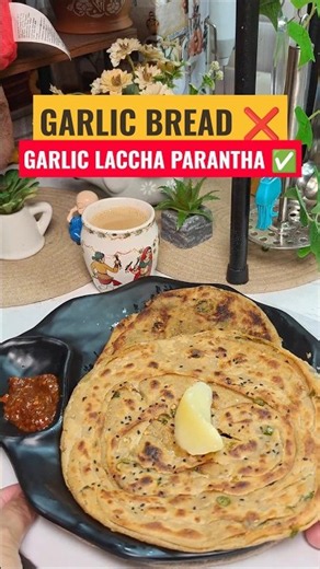 Tamish Ke Nakhre 😂aur mumma ke TAANE | Mumma Ne Banaya Garlic Laccha Paratha 🧄🔥 #food #shorts