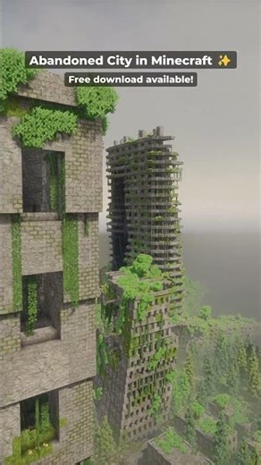 Minecraft Abandoned City Building
