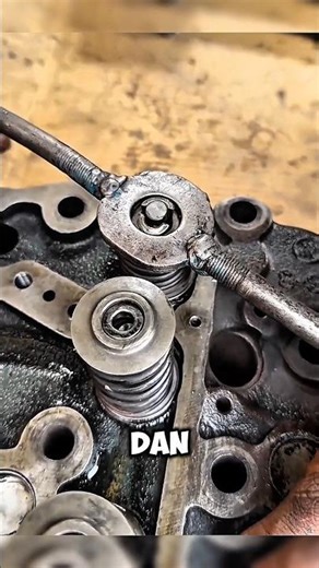 Valve spring installation