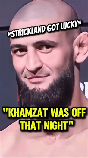 This is WHY Khamzat LOST to STRICKLAND 😱 #seanstrickland #ufc333