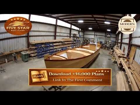 Incredible Self Building Deadrise Boat Design From This Genius Building Plan