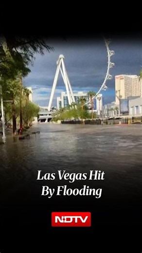Las Vegas Flooded After Tropical Storm Rachel | Dramatic Video Emerges