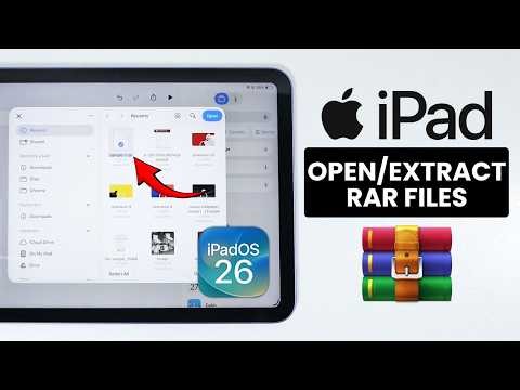 How To Open RAR Files on iPad - Extract RAR (iPadOS 26)