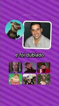 As VOZES do filme A Era do Gelo no BRASIL e la fora #shorts