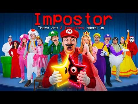 If Mario Was In Among Us | SECRET POWER UP! | Shiloh & Bros Extreme Hide and Seek