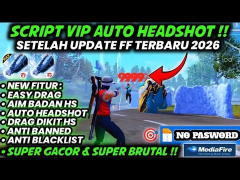 SCRIPT AIMLOCK NO DRAG HS‼️REGEDIT FF AUTO HEADSHOT !! TERBARU 2025 ANTI SERVER CHEAT & ANTI BANNED
