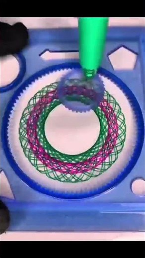 Satisfying Spirograph Drawing Compilation 🌀Beautiful Spirograph Patterns Made by Hand 🎨 #spirograph
