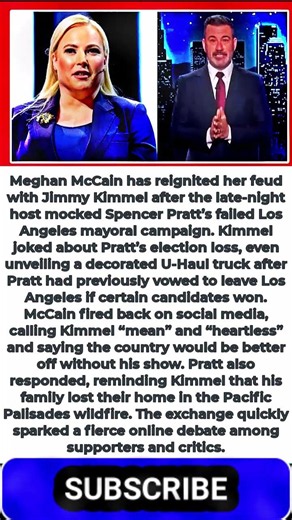 Meghan McCain Explodes at Jimmy Kimmel Over Spencer Pratt Mockery!