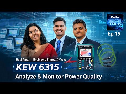 KEW 6315 Power Quality Analyzer Explained | Benefits & Features | Marlbo Tech Talk Ep.15