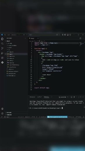 🚀 This is my first React website project!