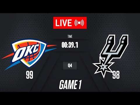 NBA LIVE! Oklahoma City Thunder vs San Antonio Spurs GAME 1 | May 19, 2026 | NBA 2K26 SIMULATION