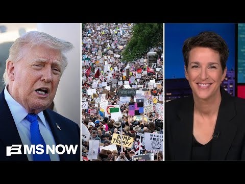 HISTORY-MAKING protests anticipated at Saturday's 'No Kings' events to push back on Trump policies