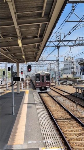 【阪急電車】(逆再生動画)神戸線西宮北口駅:阪急1000系1007F/特急大阪梅田行き発車(2026/4)