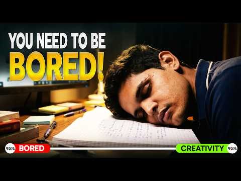 Why Boredom is Good for you?🤯 | Unlock your Brain Power | Prashant Kirad