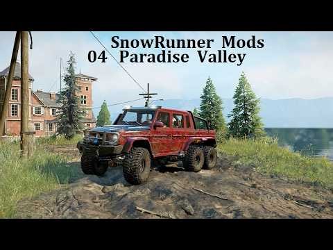 SnowRunner Mods-New Map Paradise Valley-Contracts and assignments Part 04