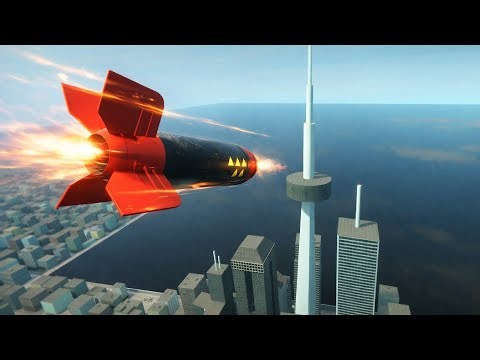 Testing Every Dangerous NUCLEAR Bomb in a City in Garry's Mod