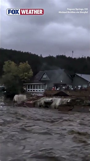 Watch: Intense Flash Flooding Slams Pagosa Springs, Colorado