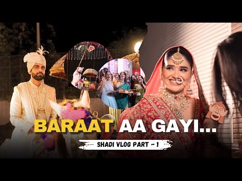 Our Wedding Vlog ❤️ | Bridal Look Reveal + Friends Reaction 😱