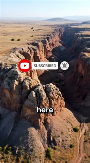 The Giant Earth Crack 😲 #facts #mystery