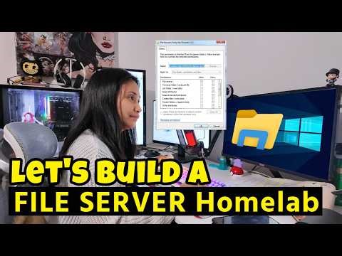 Windows File Server & Permissions Home Lab (Ep 4)