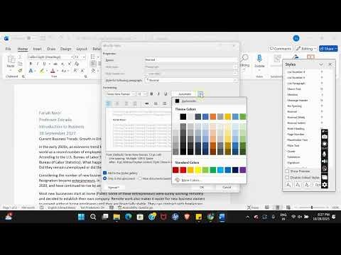 Shelly Cashman Word 365 | Module 2: SAM Project A Current Business Trends #shellycashman