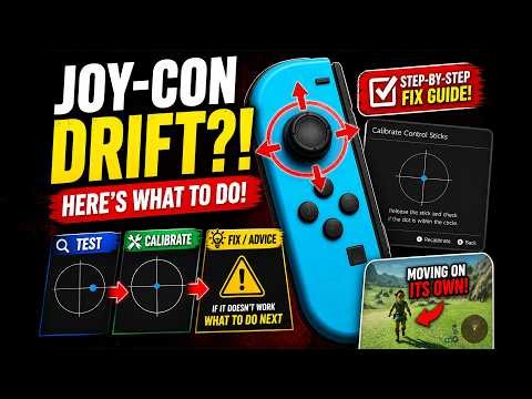 Joy-Con Stick Drift? Try THIS Before Buying New Controllers