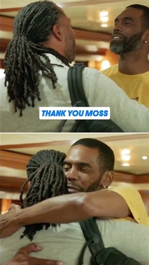 Randy Moss welcoming Larry Fitzgerald into the HOF is everything 🥺