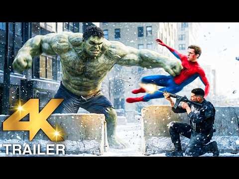 SPIDER MAN BRAND NEW DAY "Spider Man & Punisher Vs Hulk" Trailer TV Spot 14 (4K ULTRA HD) 2026