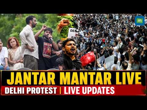 🔴 Delhi Jantar Mantar Protest LIVE | CHALO SANSAD March | Ground Report | Breaking News LIVE