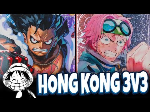 [OP14] OP11 Koby vs. OP11 UP Luffy | Hong Kong 3v3 One Piece Trading Card Game Unofficial Commentary