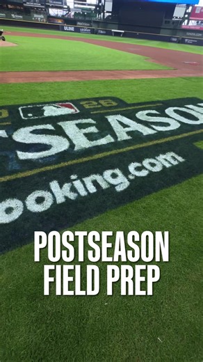 Setting the stage #brewers #milwaukee #field #postseason #mlb | MLB Baseball League