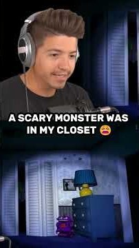 A Monster was in closet 😭😭#minecraft #roblox #prestonplayz #shortsfeed