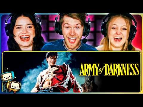 ARMY OF DARKNESS (1992) Movie Reaction! | First Time Watch! | Bruce Campbell | Sam Raimi