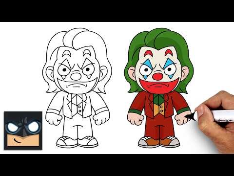 How to Draw the Joker | Step-by-Step Drawing Tutorial