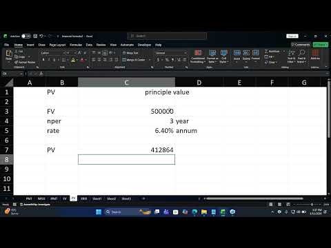 Excel Financial Functions in Hindi | PV, FV, PMT, NPER, XIRR