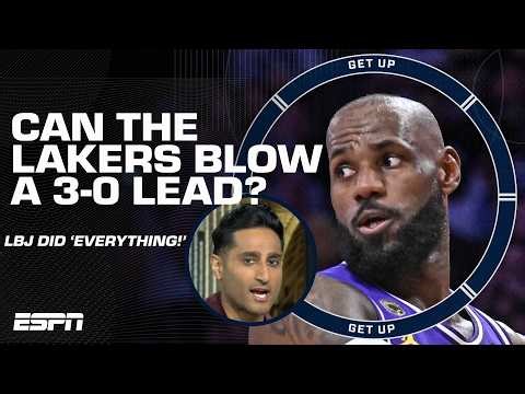 Should the Lakers FEAR elimination? 😳 Shams says LeBron did ‘EVERYTHING’ he could | Get Up