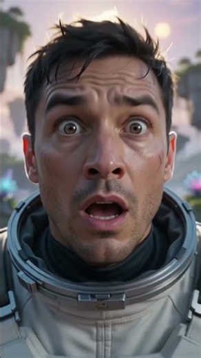 He Entered an Alien Universe... Then Woke Up 😱👽 #AI animation, astronaut, alien encounter