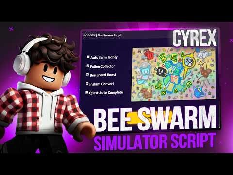 Bee Swarm Simulator Script (NO KEY) - New Update, Auto Farm, Auto Quest, Auto Sprinkler & More
