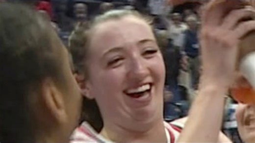 Ziebell made 10 threes, tying Katie Lou Samuelson’s single game record. Her 34 points set a program record for points scored off the bench. UConn won 97-39. | FOX61