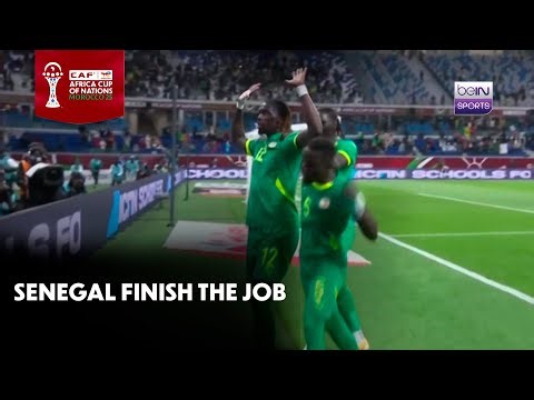 Ndiaye goal's and Senegal finish the job