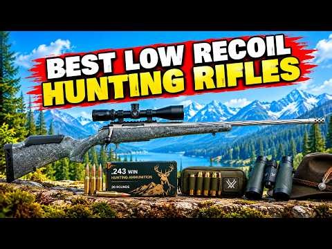 Top 7 Best Low Recoil Hunting Rifles of 2026 (Ruger American Gen 2 & More!)